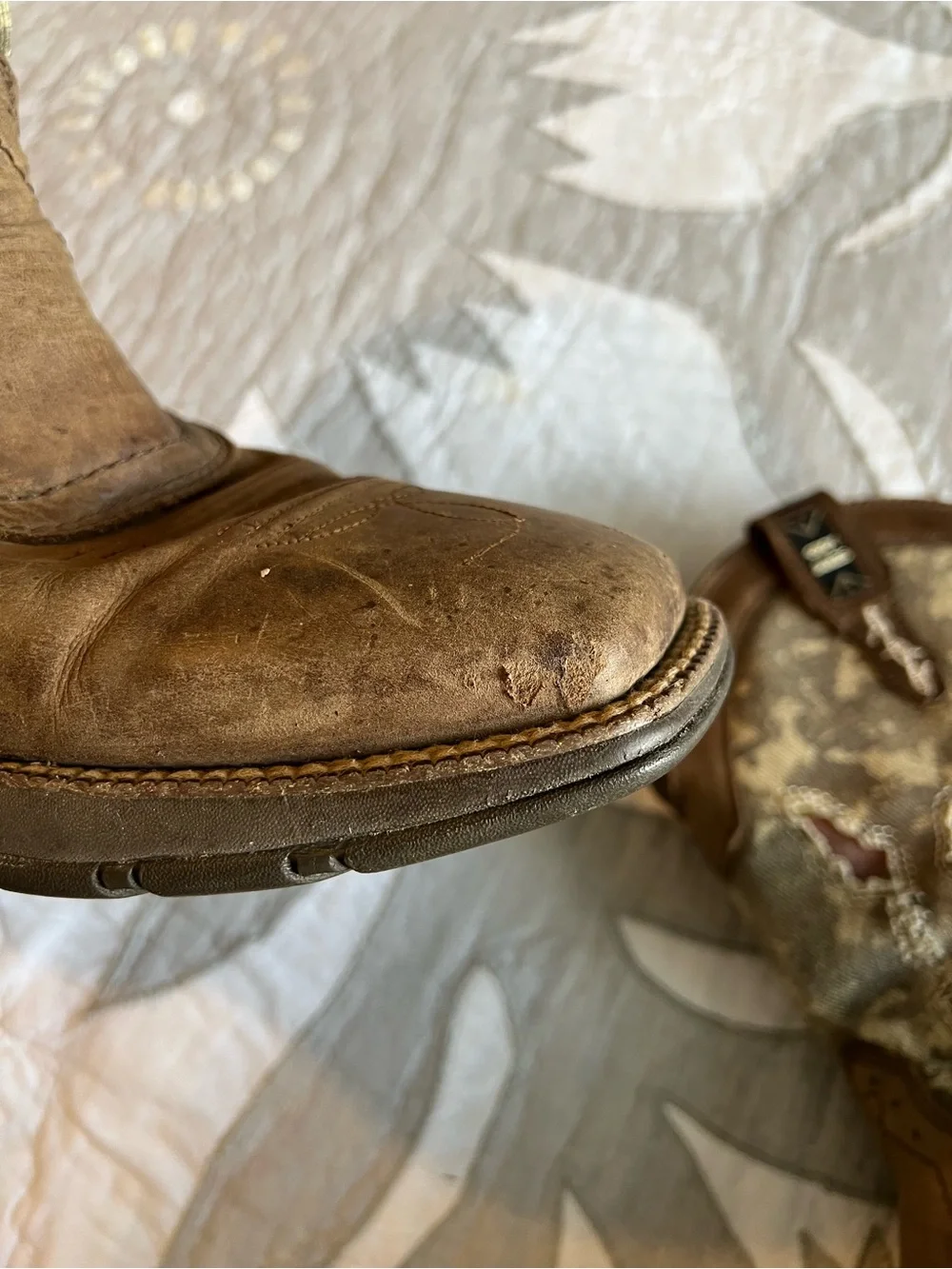 Cody James Tychee Camo Flag Western Boots Mens 10D BCJSP20P108 Brothers Sons